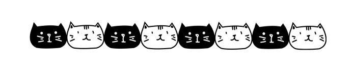 Pngtreeblack_and_white_cat_dividing_4645923.png