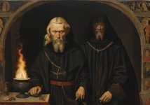 Default_Medieval_painting_of_a_blond_bearded_man_a_sorcerer_in_1.jpg